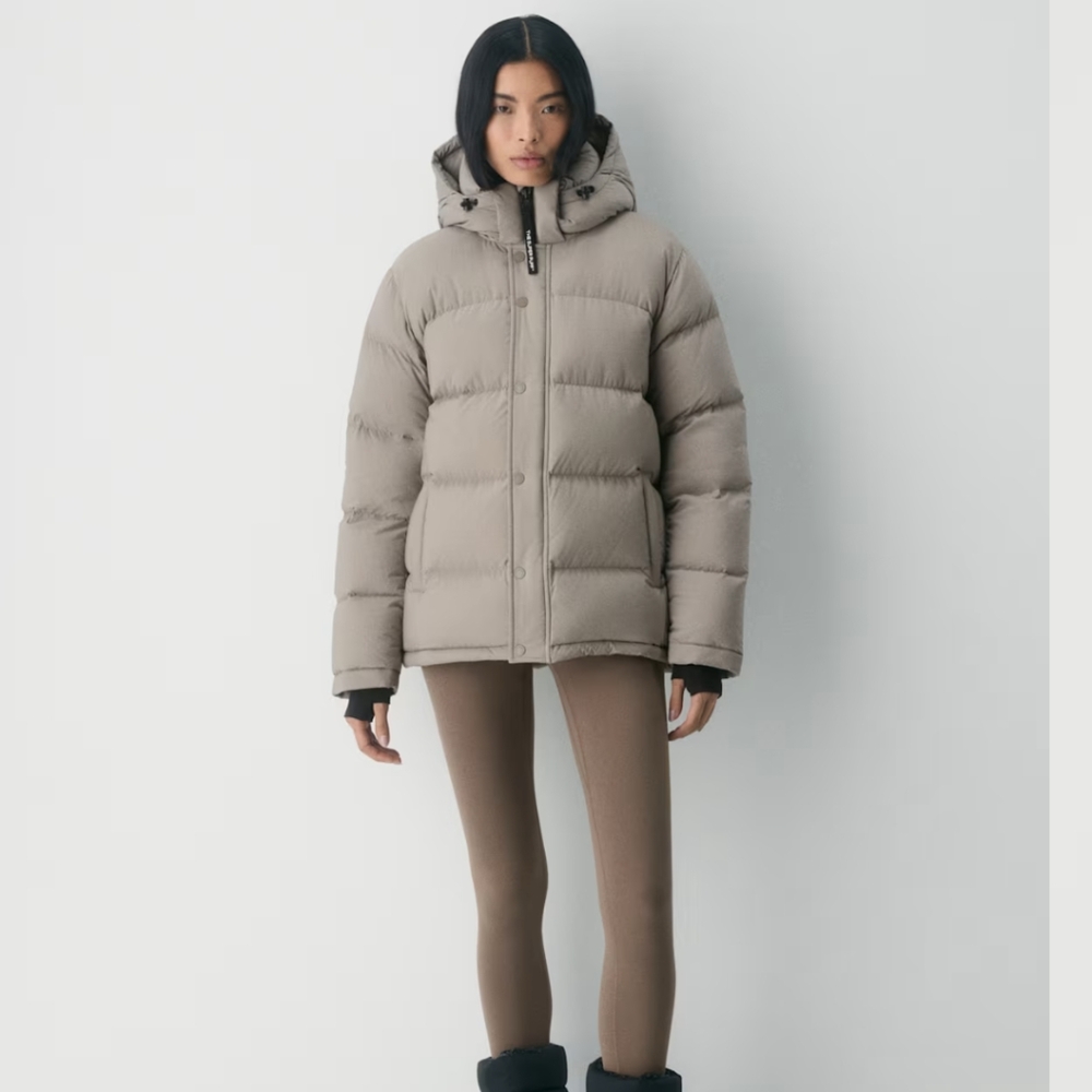 Aritzia Super Puff Modern Taupe Medium